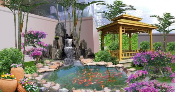 家庭人工养鱼池塘怎么建