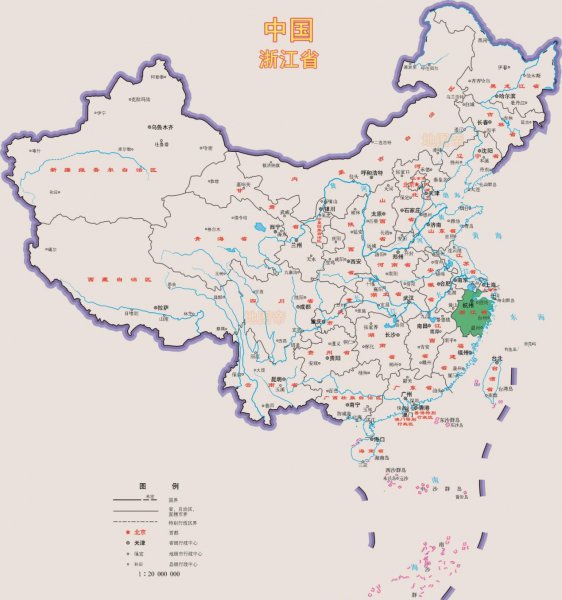 浙江省的简称是什么由来