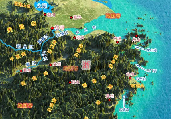浙江省的简称是什么由来