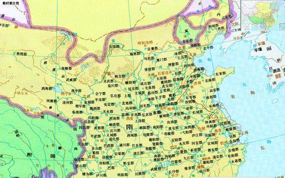 隋朝和唐朝关系