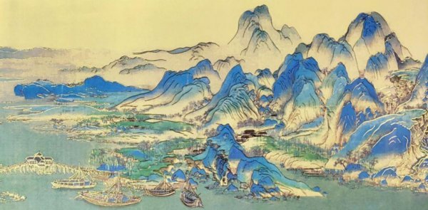 王希孟千里饿殍图全图
