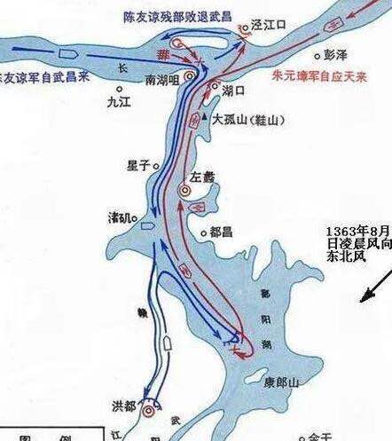 元末诸侯割据形势图