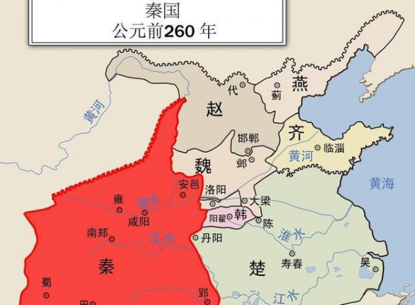 秦始皇灭六国分别是现在的什么地方