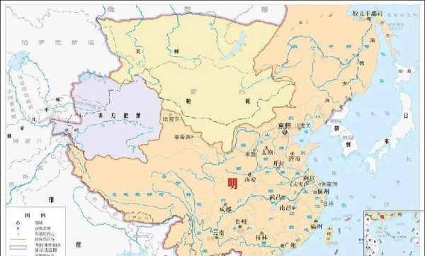 中国各朝代国土面积与地图变化