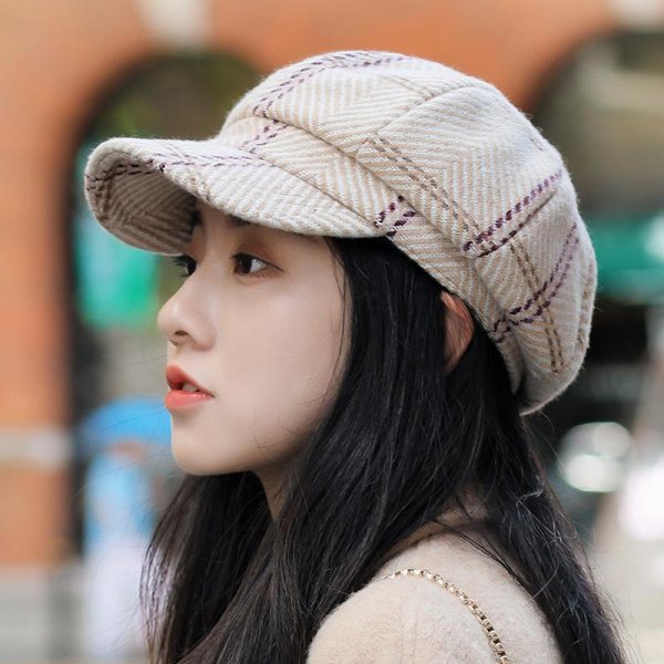 圆脸适合什么帽子