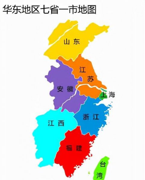 华东地区是哪些地方