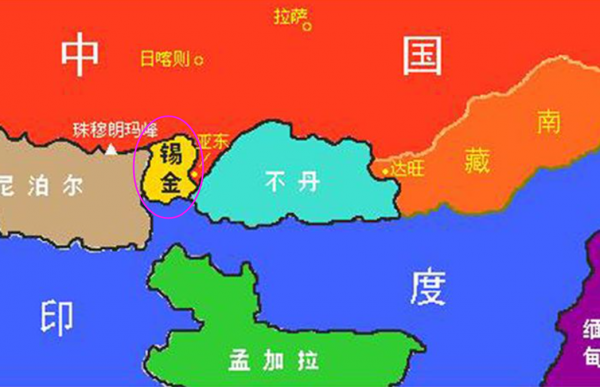 锡金王国现在在哪里