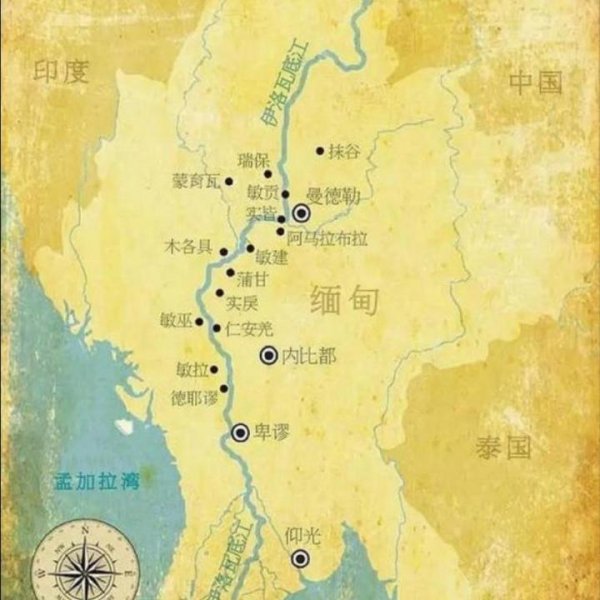 伊洛瓦底江在中国叫什么名字
