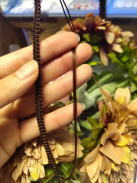用头发编手链的寓意