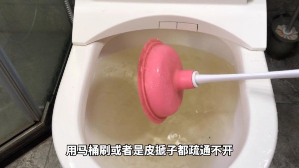 坐厕堵了疏通的最简单方法