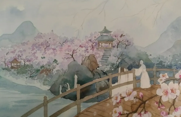 志南的《绝句》古诗意思翻译