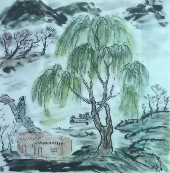 志南的《绝句》古诗意思翻译