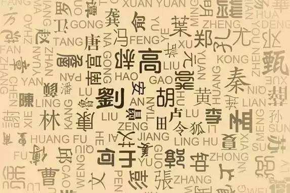 中国最牛的姓氏