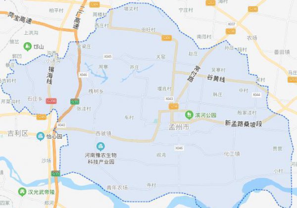 古代的孟州是指现在哪里