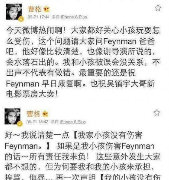 吴镇宇爸爸去哪儿事件