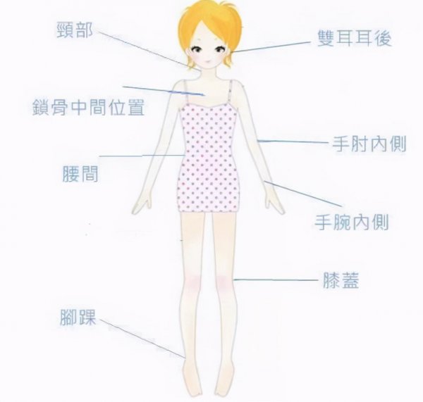 香水喷哪里留香最持久
