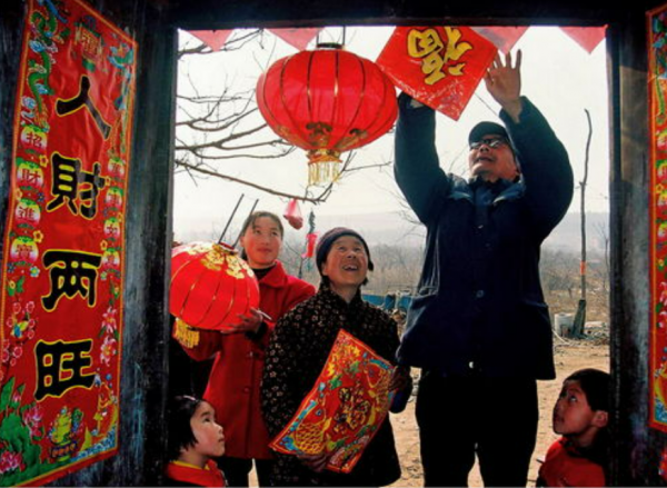 春联上联和下联左右怎么贴