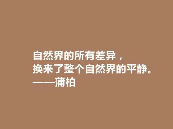 著名诗人蒲柏名言