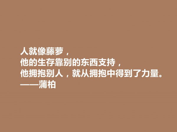著名诗人蒲柏名言