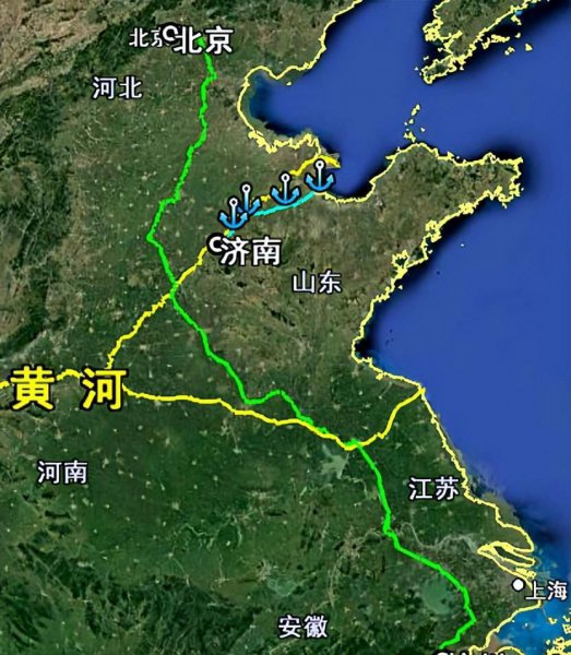 黄河流入渤海还是黄海