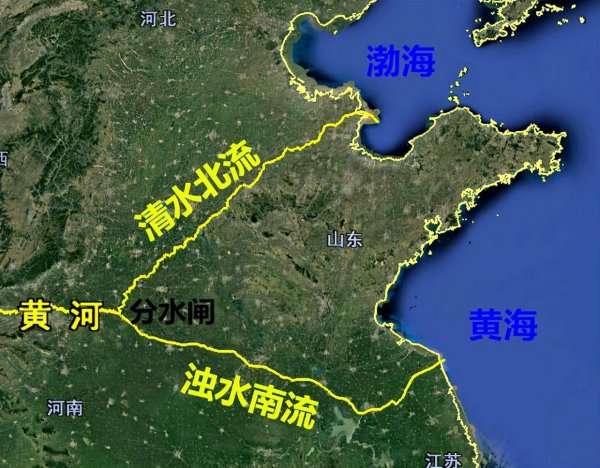 黄河流入渤海还是黄海
