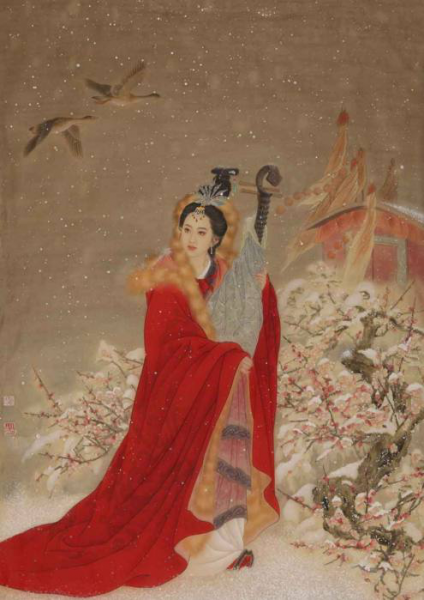 羞花闭月中的闭月指的是谁