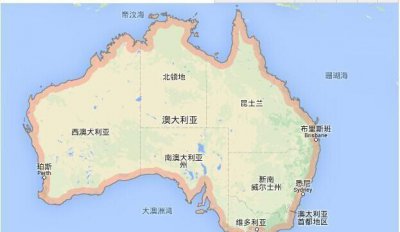 澳大利亚多少人口总数 澳大利亚八个一级行政区人口分布