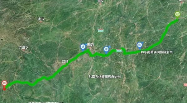 沪昆高速经过哪些城市