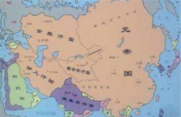 元朝和蒙古帝国的关系