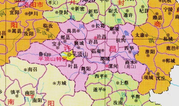 平顶山市有几个区县