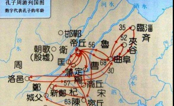 孔子周游列国时间和年龄