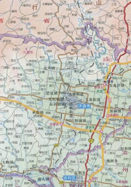 河南济源属于哪个市