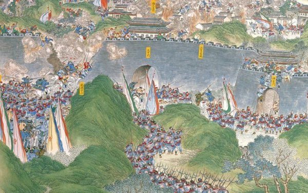 结硬寨打呆仗的历史典故