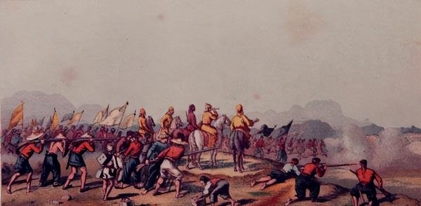 结硬寨打呆仗的历史典故