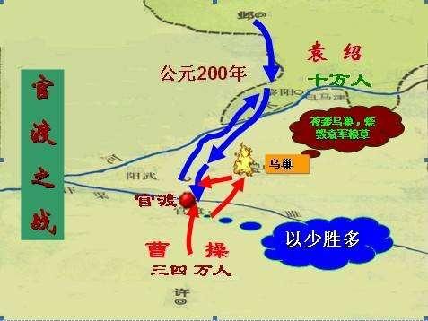 曹操官渡之战内容概括