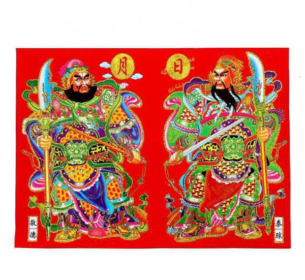 秦琼敬德门神传说渊源