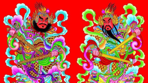 秦琼敬德门神传说渊源
