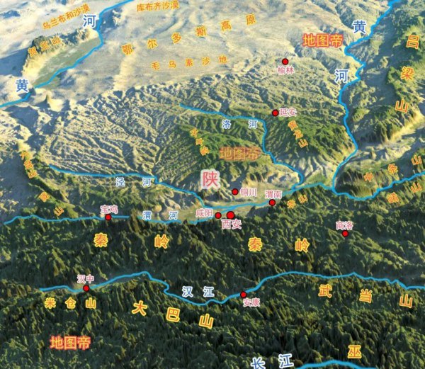 陕西省面积多少平方公里