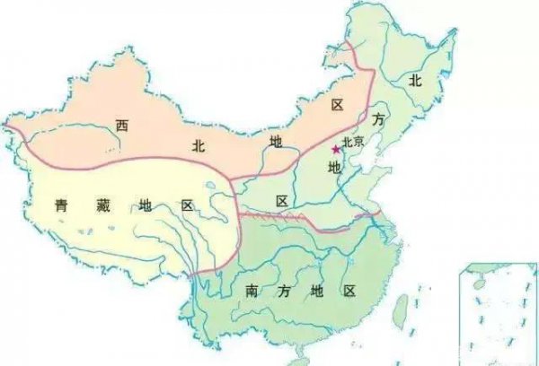 南北划分是以什么为界