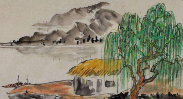 苔痕上阶绿草色入帘青的翻译