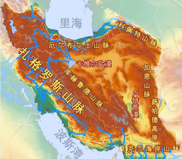 伊朗地理位置如何