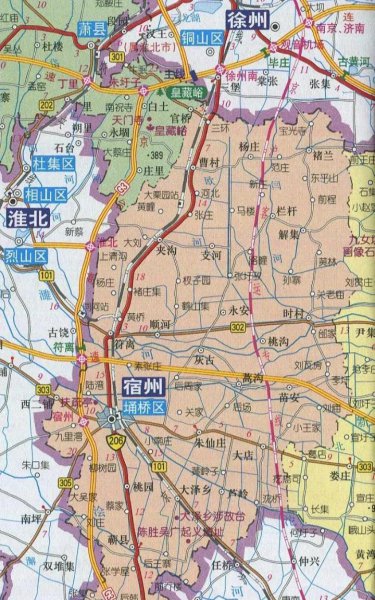 宿州市面积多少万平方公里