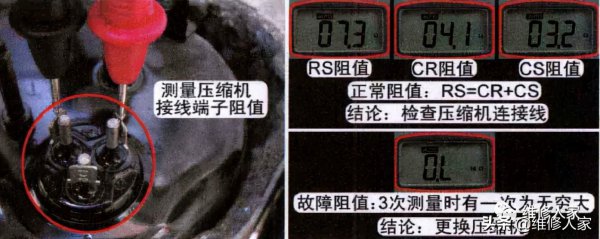 空调压缩机不启动风机在转的原因