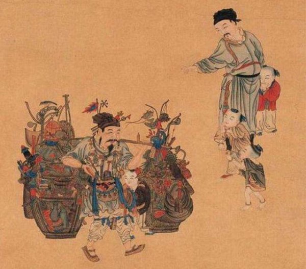 古代卖货郎怎么叫卖