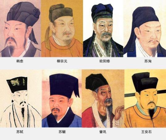 唐宋八大家唐朝有哪几位
