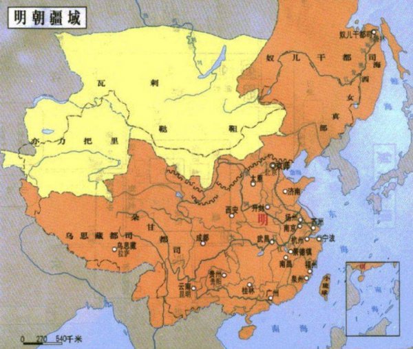 明朝16位皇帝列表简介