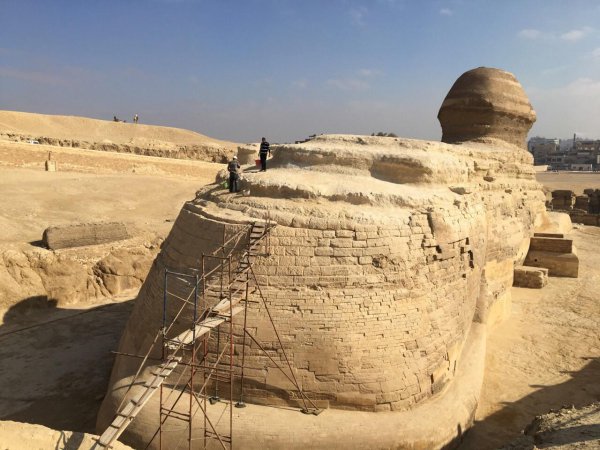 古埃及狮身人面像简介