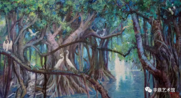 著名艺术家朱曜奎的画值得收藏吗