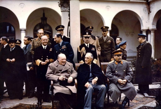 二战前的雅尔塔会议三巨头各有自己的如意算盘