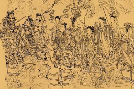 吴道子是哪个朝代的人物形象